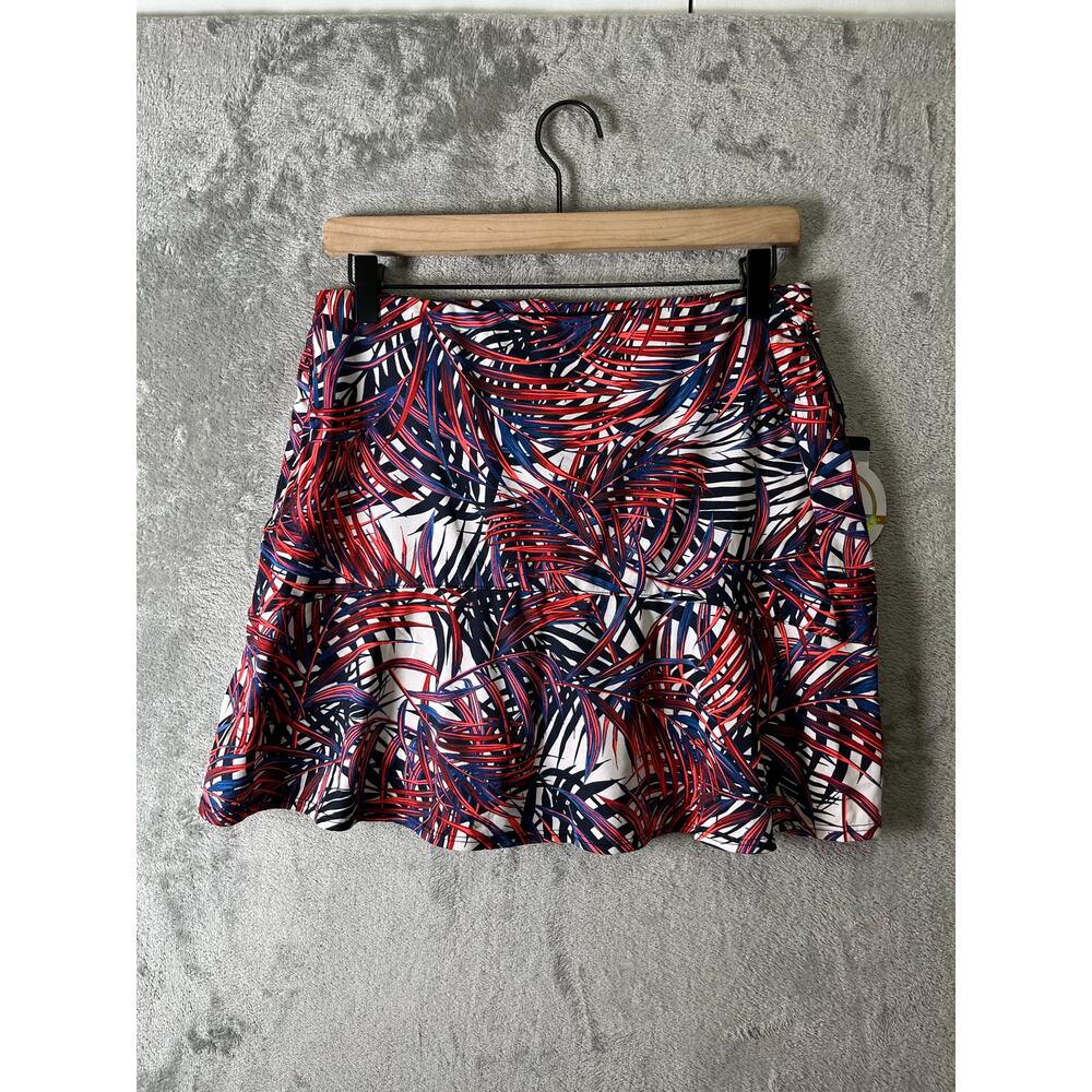 Tail Palm Isle Night Curved Flounce Skort Side Princess Seam UPF 50 Small New